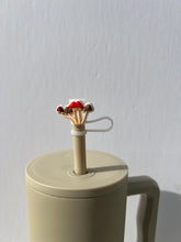 Load image into Gallery viewer, Cute Mushrooms Straw Topper
