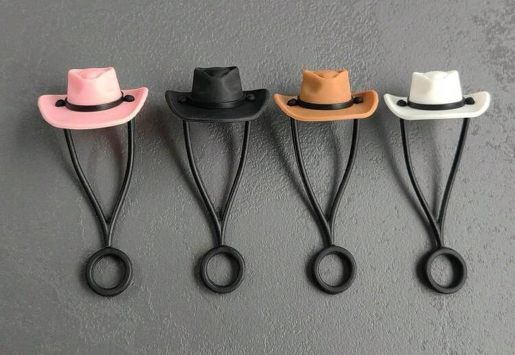 Cowboy Hat Straw Topper