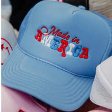 Load image into Gallery viewer, Made in America Trucker Hat
