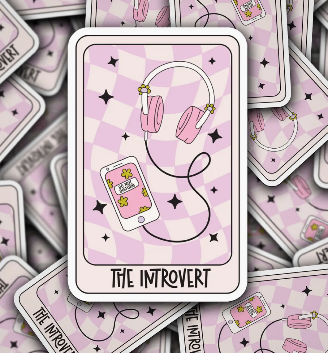The Introvert Sticker